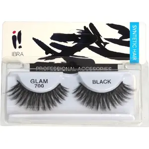 Strip False Eyelashes Ibra Glam 700 — 1 Pair