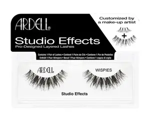 Накладные ресницы Ardell Studio Effects Wispies — черные, 2 шт., для женщин