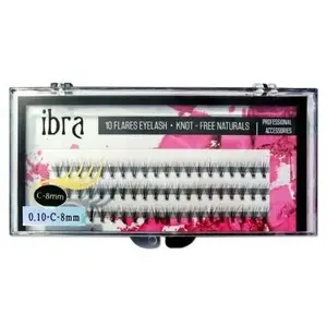 False Eyelash Clusters Ibra 0.10mm C Curl 12mm – individual lash clusters