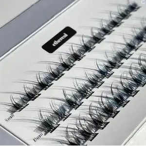 Накладные пучковые ресницы Selsey Soire Lashes 36 пучков, стиль Ethereal