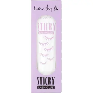 Skropstu līme Lovely Sticky Lash Glue 7 g — līme mākslīgajām skropstām