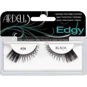 Накладные ресницы Ardell Edgy 404 Black — полосные ресницы, 1 пара