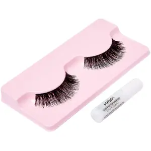 Mākslīgās skropstas Kiss Natural Lashes Amorous 1 pāris ar līmi 1 g