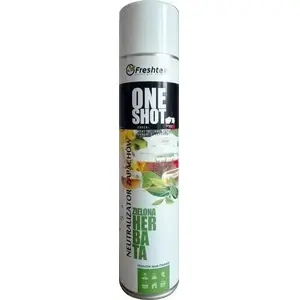 Gaisa atsvaidzinātājs / Smaku neitralizētājs FRESHTEK One Shot 600 ml Zaļā tēja