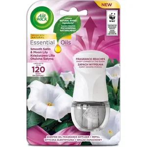 Электрический освежитель воздуха Air Wick с наполнителем Essential Oils «Лилия в лунном свете» 19 мл