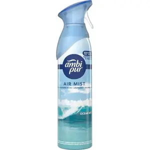 Освежитель воздуха AMBIPUR Ocean Mist 185 мл — жидкий аэрозольный ароматизатор