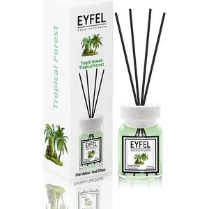 Reed Diffuser ART.ROZNE EYFEL 110 ml — Tropical Forest fragrance, stick diffuser