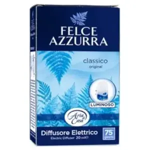 Electric air freshener refill Felce Azzurra Classic 20 ml — liquid refill for electric dispenser
