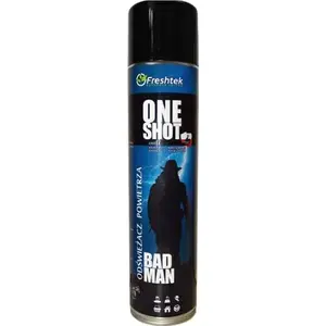 Gaisa atsvaidzinātājs FRESHTEK One Shot 600 ml — aromāts Bad Man