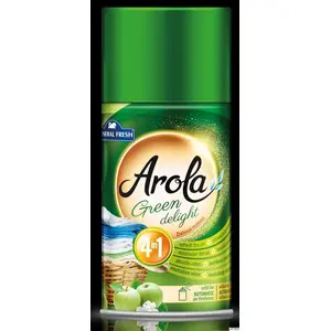 Сменный баллон для освежителя General Fresh AROLA Green Delight 250 мл