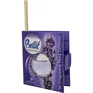 Reed Diffuser Brait Natural Aroma Relaxing Lavender 40 ml – fragrance sticks, home scent