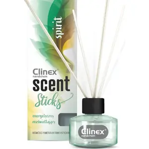 Scent sticks air freshener Clinex Scent Sticks SPIRIT 45 ml — Clinex fragrance sticks for room refreshing