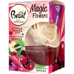 Air freshener DRAMERS Brait Magic Flower Lovely Sweet Berries 75 ml — decorative liquid fragrance