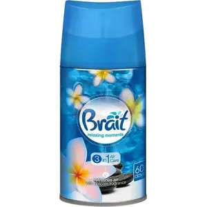 Automātiskā 3‑in‑1 gaisa atsvaidzinātāja papildinājums DRAMERS Brait Air Care Relaxing Moments 250 ml