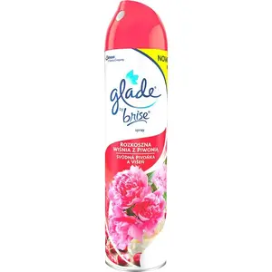 Gaisa atsvaidzinātājs aerosols Glade 300 ml — Sarmaina ķirša un peonijas aromāts
