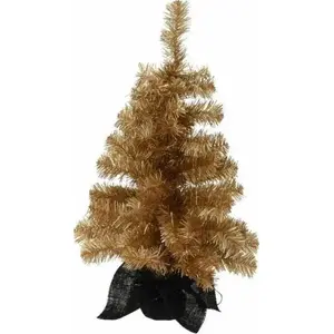 Artificial potted Christmas tree 'Złota' — Dekoracja domu, model 767810020