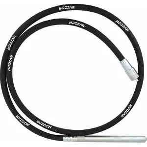 Hoozar BUŁAWA 4M attachment for vibrator AW08411 — 4 m length, accessory for concrete vibrator