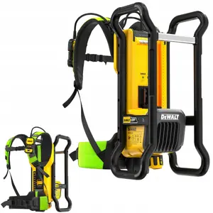 Muguras maisa betona vibrators DeWalt DCPS310N — bezvadu POWERSHIFT, ruksakā