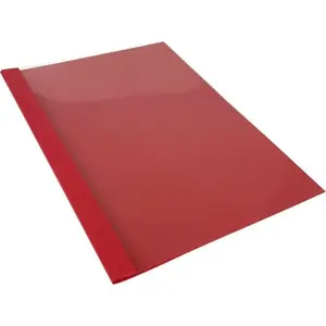 Binding pads ARGO PRESTIGE A4 red 1.5 mm vinyl imitation 10 pcs