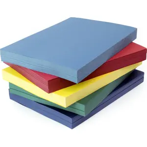 Binder Covers A4 leather-like red HERLITZ 25 pieces