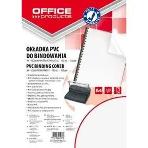 Office Products binding covers PVC A4 150 micron transparent 100 pcs (model 20221515-90)