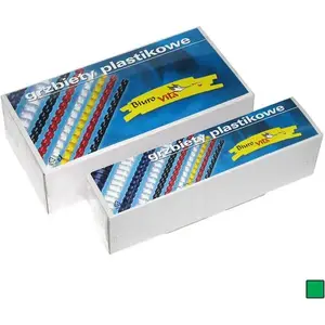 Plastic Spine ARGO 6 mm green pack of 100 – ARGO 405065