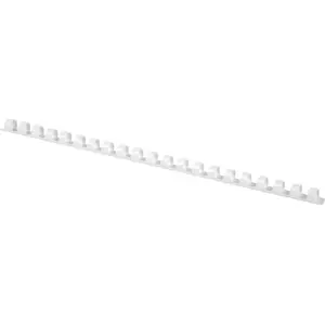 Binding Spines Office Products A4 12 mm for 95 Sheets, Pack of 100, White
