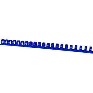 Гребёнки для брошюровки Office Products A4 16 мм (до 145 листов) 100 шт., синие