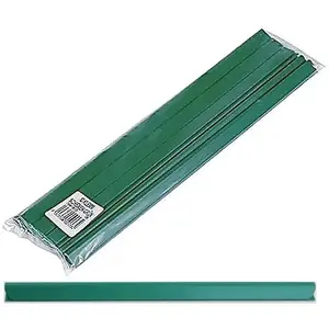 Slide binders Donau A4, 6 mm spine, green, pack of 10