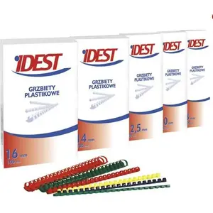 Idest plastmasas saites 10 mm, 100 gab., sarkanas