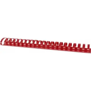Binding Spines Office Products A4 45mm for 440 sheets, 50 pcs, red