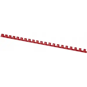 Binding Spines Office Products A4 8 mm (for 45 sheets), 100 pcs, red