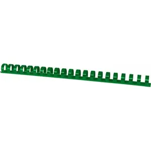 Пружины для переплёта Office Products A4 19 мм (до 165 листов), 100 шт., зелёные