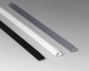 HERLITZ Durable Spine Bars A4 12 mm — White, holds up to 100 sheets, 13 mm width, 297 mm height