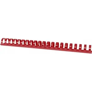 Binding Spines Office Products A4 25 mm for 240 sheets, pack of 50, red