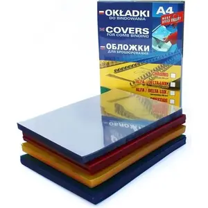 Binding Cover Sheets ARGO Folia 0.15 mm clear, pack 100 pcs