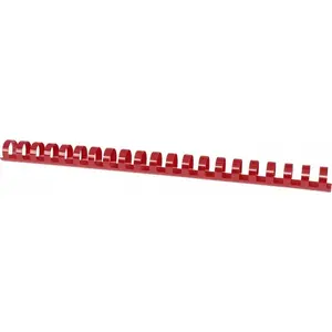 Binding Spines Office Products A4 19 mm (up to 165 sheets), pack of 100, red