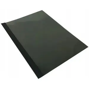 Binding Covers ARGO PRESTIGE A4 faux-leather 4 mm spine black pack of 100 (MPN 429042)