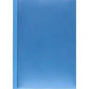 Binding Thermal Covers ARGO PRESTIGE A4 4 mm PU-look blue 100 pcs