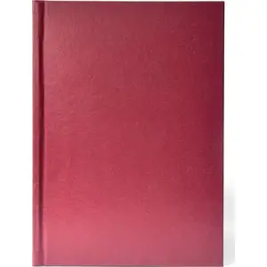 Document folder ARGO PRESTIGE 435027 hard channel covers without writing burgundy, pack of 10