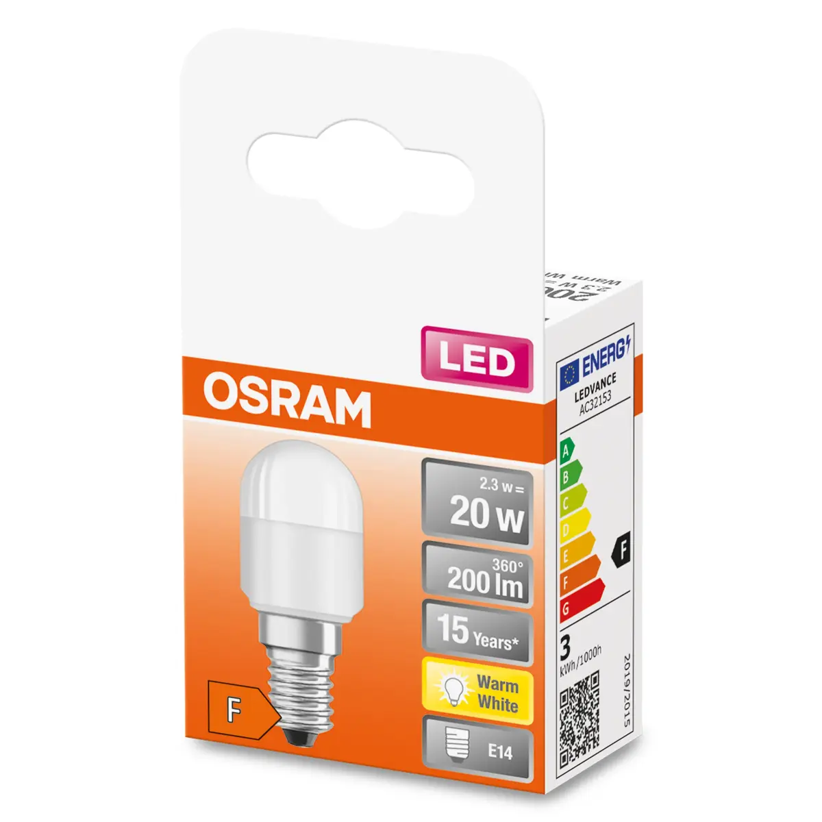 LED spuldze Osram STAR 2,3 W E14 2700 K Photo 5