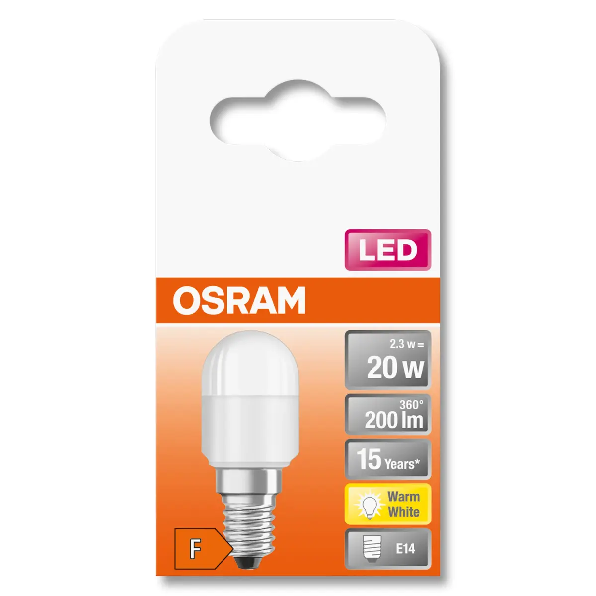 LED spuldze Osram STAR 2,3 W E14 2700 K Photo 6