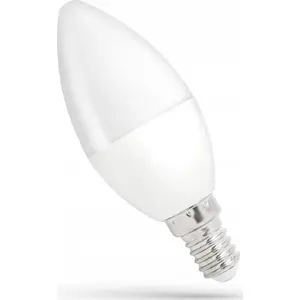 Светодиодная свеча E14 230В 8Вт нейтральная белая — spectrum led
