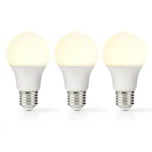 LED spuldze Nedis LBE27A603P3 11 W (ekv. 80 W) E27 Silti balts 2700 K 1055 lm