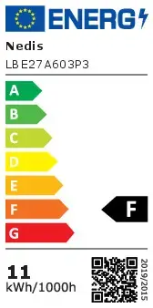 LED-лампа Nedis LBE27A603P3 11 Вт E27 2700 K Photo 4