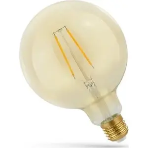 Светодиодная лампа Spectrum LED GLOB G125 E27 230V 5W COG тёплый белый RETROSHINE