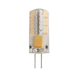 LED spuldze G4 Spectrum WOJ13842 — 12V, 2W, silikons, silti balta