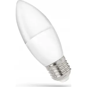 LED candle bulb Wojnarowscy E27 230V 8W cool white (CW) Spectrum