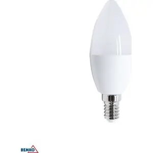 LED bulb BEMKO D84-SLB-E14-C37-075-4K — E14 C37 7.5W 740 lm 4000K 230V 180°