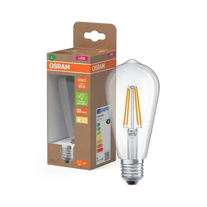 Osram Classic Edison LED 3.8 W E27 2700 K Photo 5